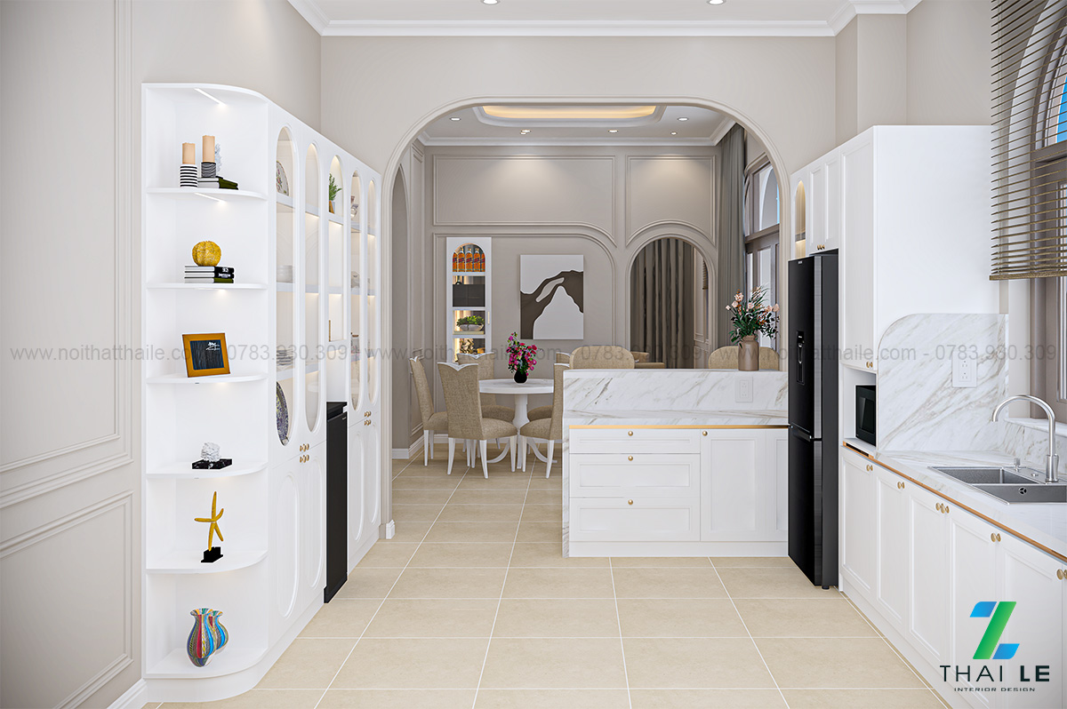 Thiết kế nội thất biệt thự Khổng Tử Long Khánh